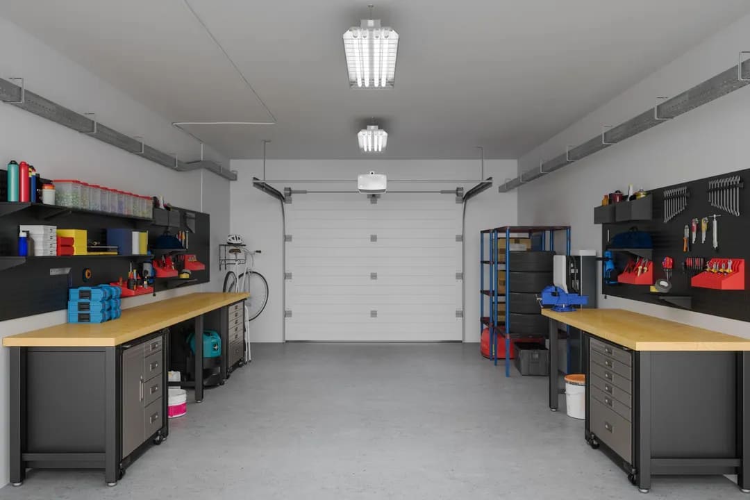 dalles PVC garage
