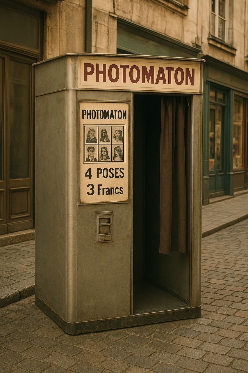 Un rapide retour en arrière : l’évolution du photomaton