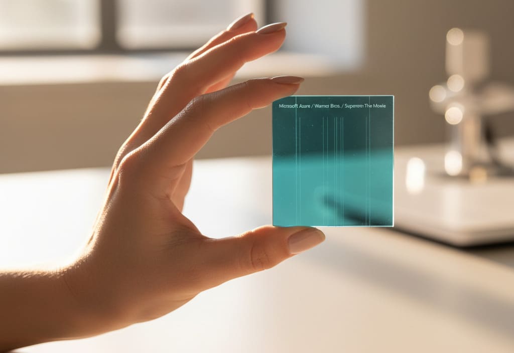 Project Silica : Microsoft grave vos données dans le verre pour 10 000 ans