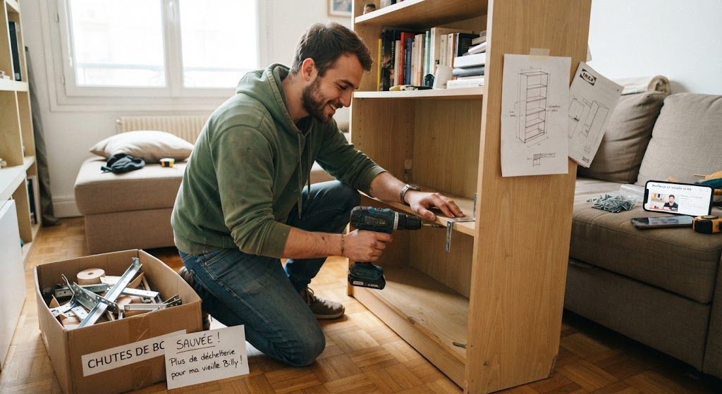 Le jour où ma perceuse a sauvé un meuble Ikea de la déchetterie